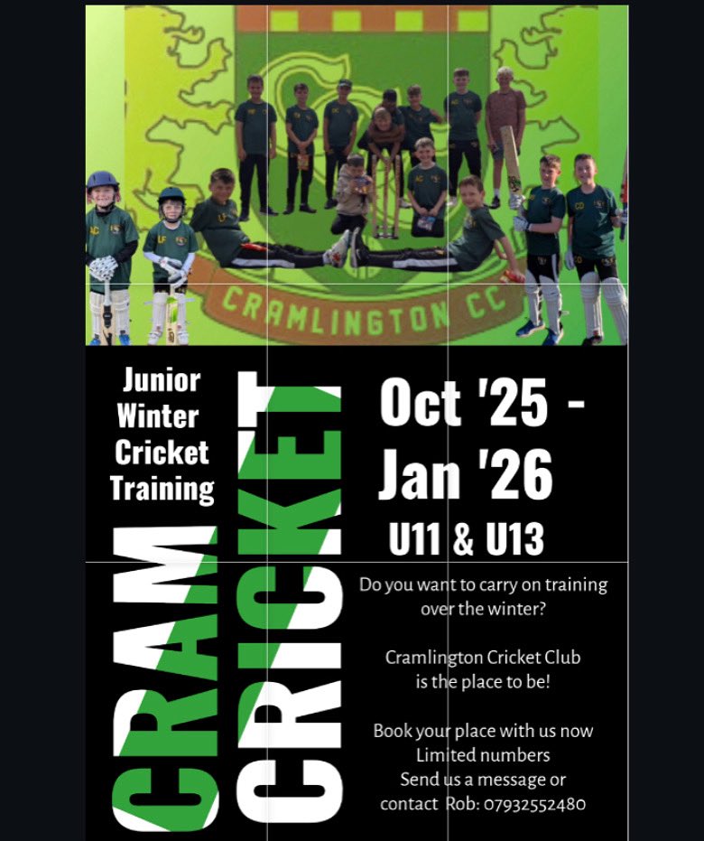 Juniors - come and join us this winter!