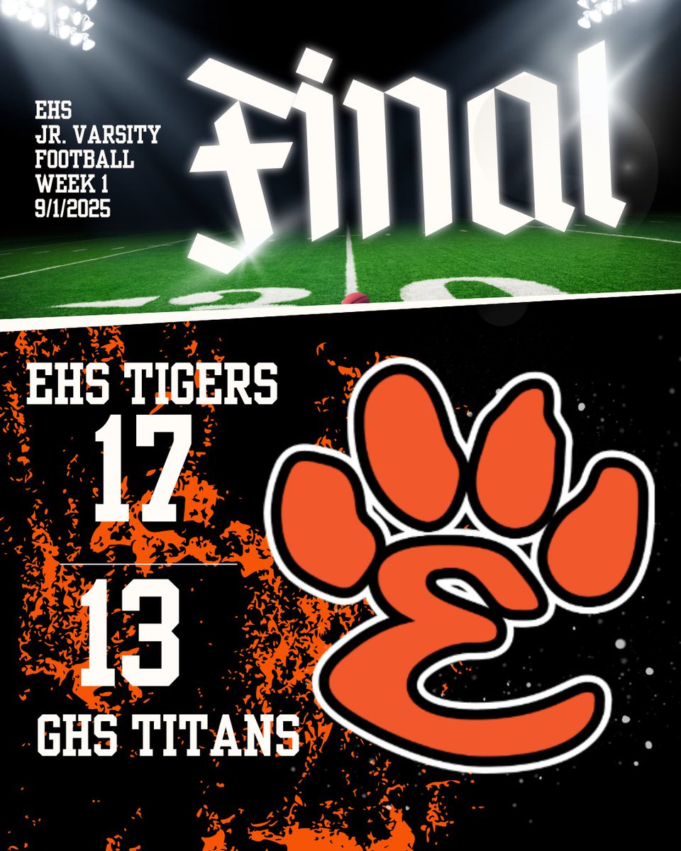 Congratulations to our Freshman and JV teams on their big week 1 wins against Chatham Glenwood

#GoTigers