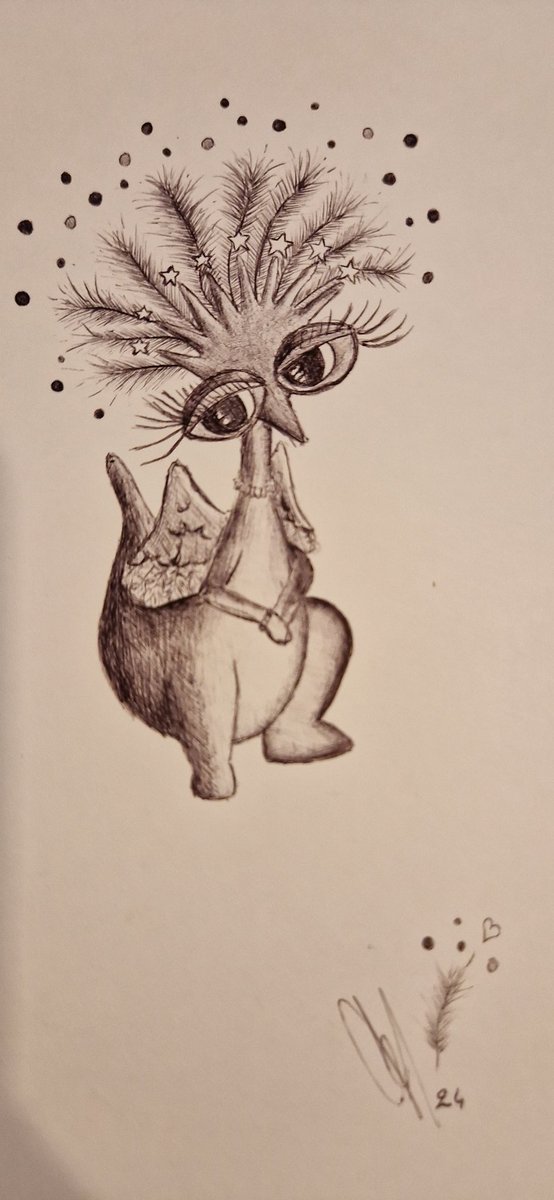 Voilà un premier dessin. Est-ce que quelqu'un reconnaît ce personnage ?