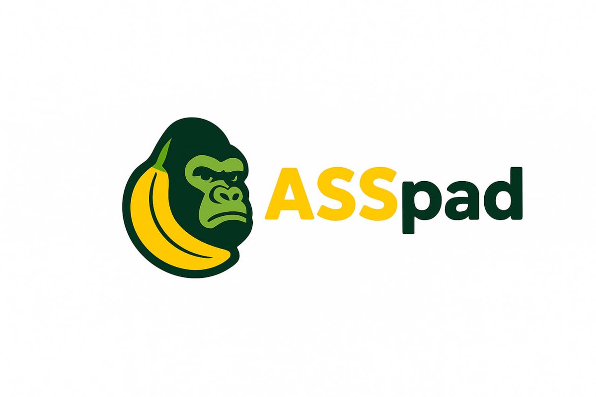 IamYurikkk's tweet image. Logo and lettering for the gorillish ASSpad (=NFT Launchpad) 
@Guildcreation
@craesol
@gorilla_zadam
@movementlabsxyz
@moveindustries
@AptosMove
@GorillaMoverz
@torabyou
@livingwithwill
@coopsmoves
@mer_q_tio
@MoveIndFDN
@analyticalali
@ScholarsOfMove
#GMOVE