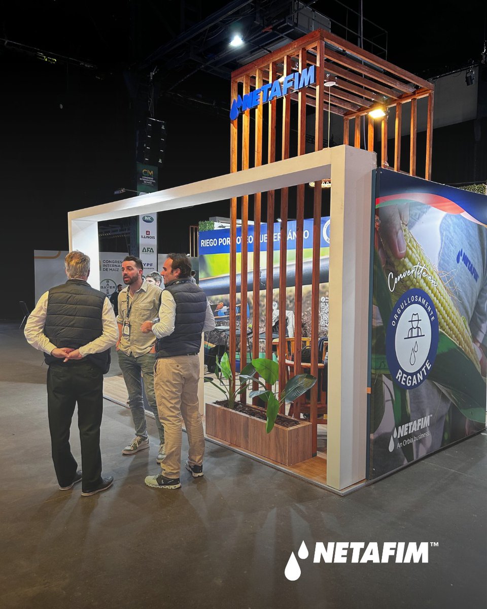 🌽 Estuvimos presentes en el Congreso Internacional de Maíz, en Rosario, donde presentamos soluciones en riego por goteo para cultivos extensivos y herramientas digitales.

 ¡Compartimos imágenes del encuentro!
¿Estuviste ahí? Contanos qué te llevás de esta edición.