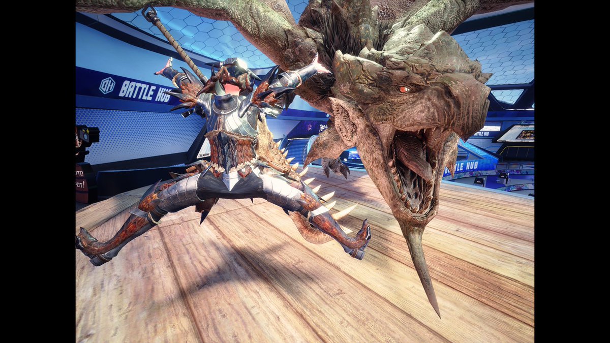 KyleFFXIV's tweet photo. SF6とモンハンワイルズのコラボ
始まった🙂
自分がSF6始めた時はモンハンの
ファイティングパスは終わっていたので
復刻してくれたの何気に嬉しい😁

ワイルズ側ではfenderコラボの
エモートをゲットしてピッケルの作成と
強化も無事完了⛏️
#STREETFIGHTER6 #MHWs https://t.co/FyYUFbjjWb