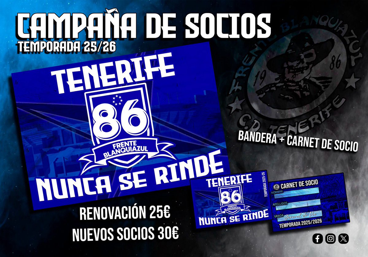 FrenteBlanquia1's tweet image. Desde este sábado en la previa del partido comienza la campaña de socios de la temporada 2025-2026.