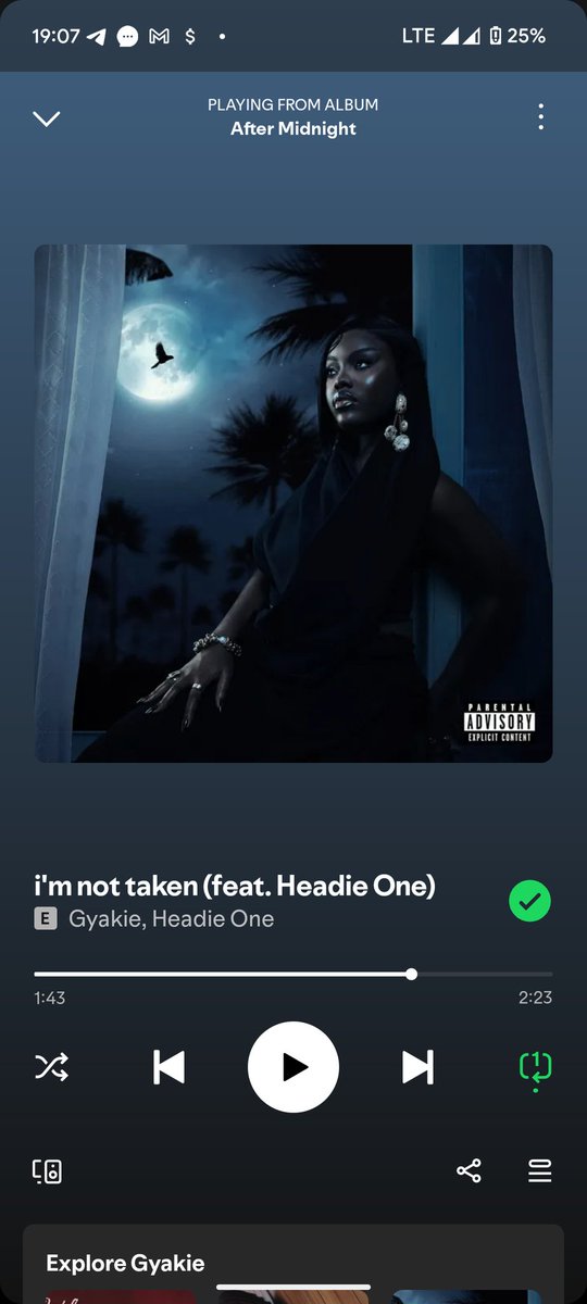 Kwadwo Agyemang📸🇬🇭 (@_kduah) on Twitter photo I'm not taken by <a href="/Gyakie_/">After Midnight</a> Will go on to be one of my all time favourites
Her soothing, relaxed and natural tone, the intro beat, the featured artiste's rap, oh chale!
What an incredible piece ❤️ I'm not taken by <a href="/Gyakie_/">After Midnight</a> Will go on to be one of my all time favourites
Her soothing, relaxed and natural tone, the intro beat, the featured artiste's rap, oh chale!
What an incredible piece ❤️