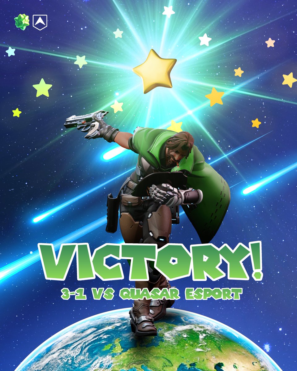 Another step towards reaching the stars.

GGs <a href="/EsportQuasar/">Quasar</a> 🤝

#BitsThemAll 🌠