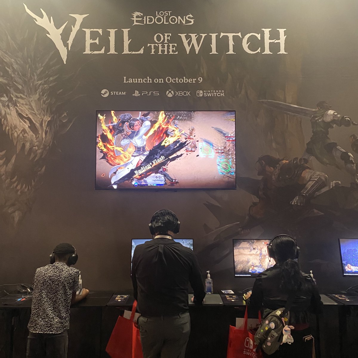It’s the final day of PAX West 2025!

We’ve had a blast showing everyone God Save Birmingham and Lost Eidolons: Veil of the Witch.

If you’re here and haven’t played them yet, come by booth 817 before the end of the day!