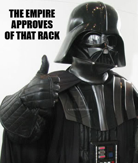 FBIofMemes's tweet photo. Even Darth Vader is an agent. #GetInspected $FBI