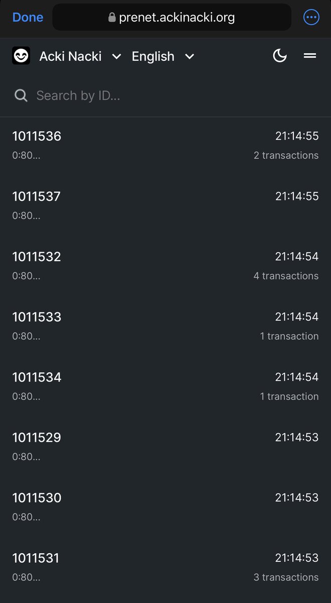 Sotantar_AN_Amb's tweet image. Acki Nacki pre net created more than  1 million blocks with a block production time of 333ms 🔥
#ackinacki #web3 #subsecond 
Congratulations @ackinackichain