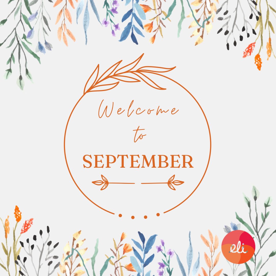 theeliapp's tweet image. Welcome to the beautiful month of September ❤️
We wish you an amazing month filled with lots of joy and laughter. 
•
Stay happy, hydrated and healthy 😊✨