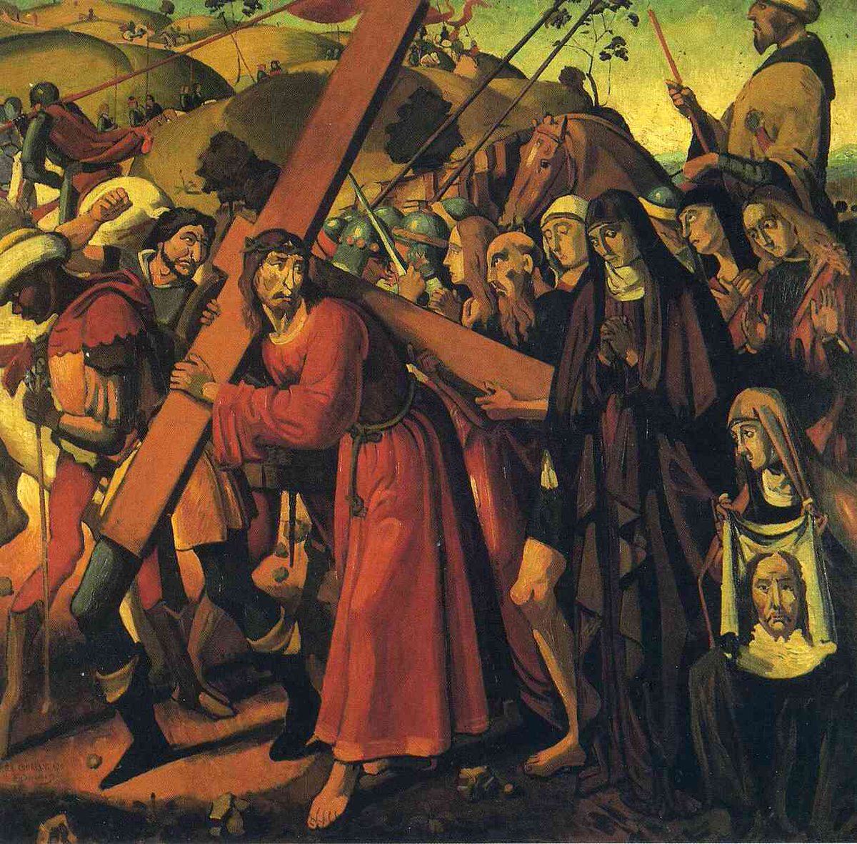 The Road to Calvary wikiart.org/en/andre-derai…