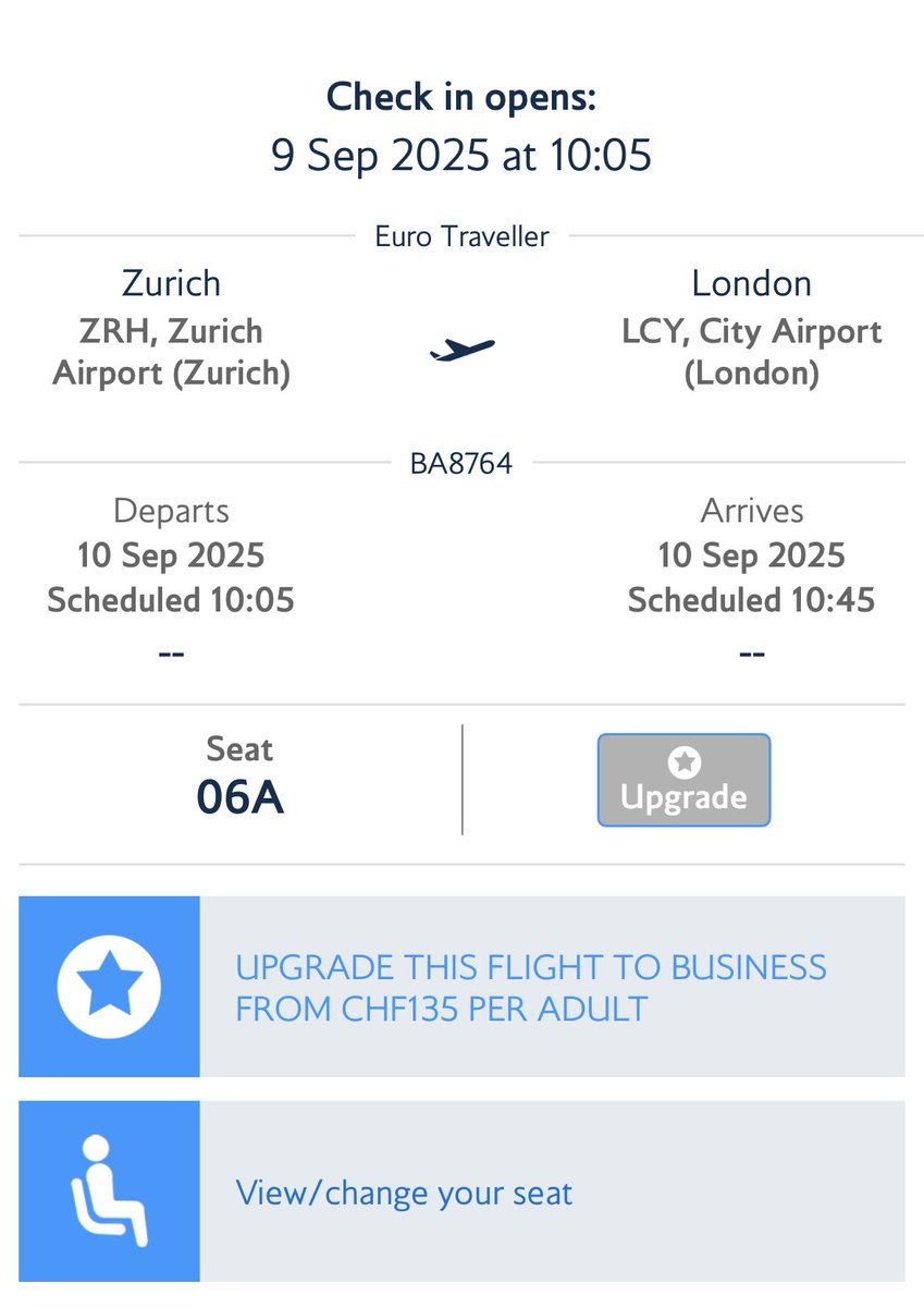 michaelrobbcamp's tweet photo. @British_Airways BA Team this upgrade has been advertised for the past four weeks and I’ve called your office and I keep being told not available, why is that? https://t.co/bR3UfjXJlg