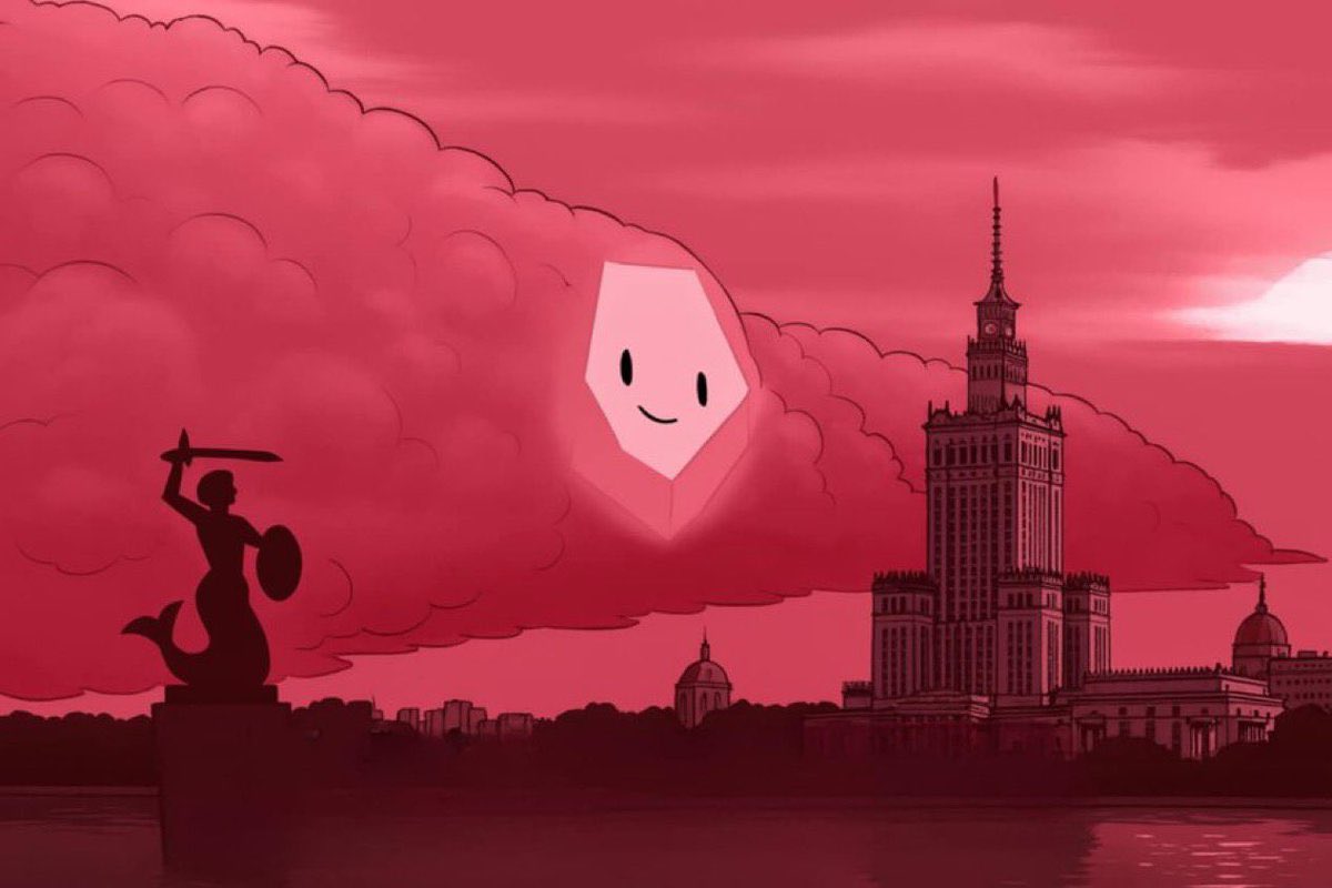 It’s a flood!  
It’s a storm!  

No. It’s the RedStone Miners.  
See you at <a href="/ETHWarsaw/">ETHWarsaw 🧜‍♀️🇵🇱</a>!