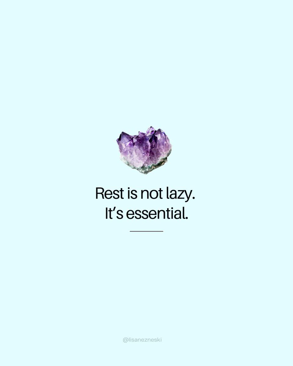 LisaNezneski's tweet photo. Happy Labor Day! 🇺🇸
Real talk: rest is NOT lazy. 🌱
Today's about honoring the work you do and giving yourself permission to pause. Rest fuels your creativity, focus, and well-being.
Take the break. You've earned it.
#LaborDay #RestIsEssential #Mindfulness #SelfCare https://t.co/r5jaUVBZX2