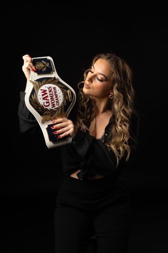 You grow into the woman your younger self would run to for protection. 🖤
.
First Ever GAW Womens Champion ✨️