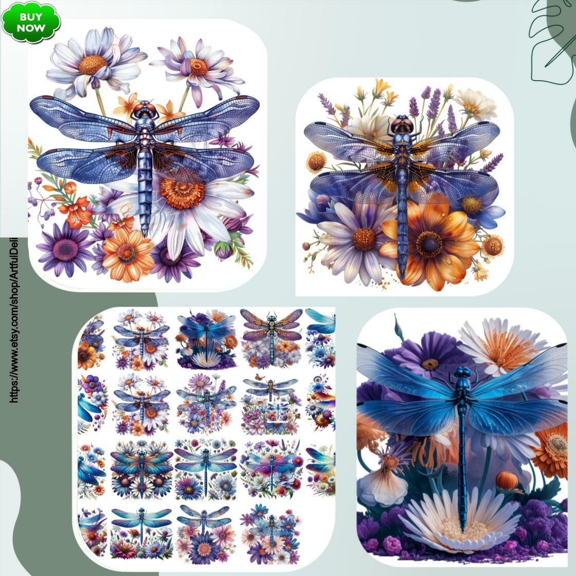 ElvanNotion's tweet image. Transform your creative projects with our Watercolor Dragonfly Floral Clipart Bundle! Perfect for invitations and card making. Unleash your artistic vision today! #ClipartDesign #CardMaking

Shop Now etsy.com/listing/174930…