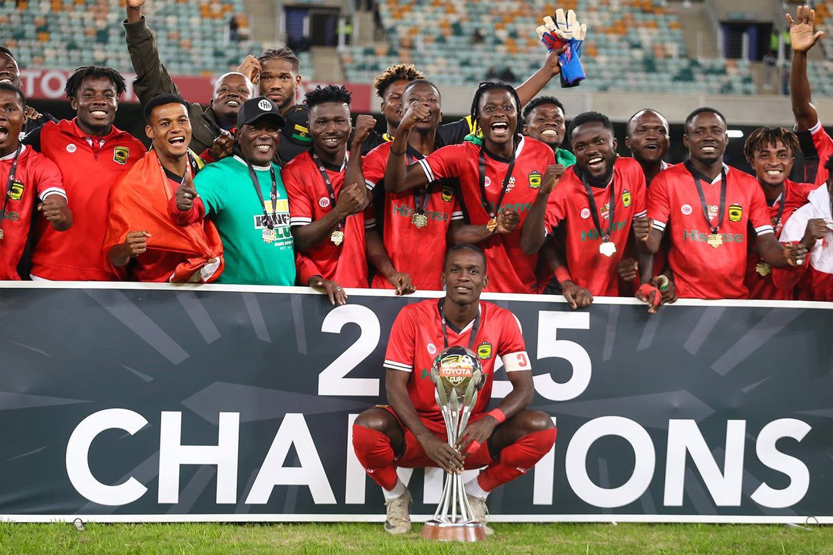 BerkoRich's tweet photo. Asante Kotoko last 4 trophies π - Won all away from Baba Yara Stadium in 77 Days
#FACup β June 15, 2025, UG Stadium
#PrezCup β July 6, 2025, Accra Stadium
#ToyotaCup β July 26, 2025, πΏπ¦Moses Mabida Stadium
#SuperCup β August 31, 2025, Bibiani Park
#AKSC #BerkoRich https://t.co/fFYWkbVn64