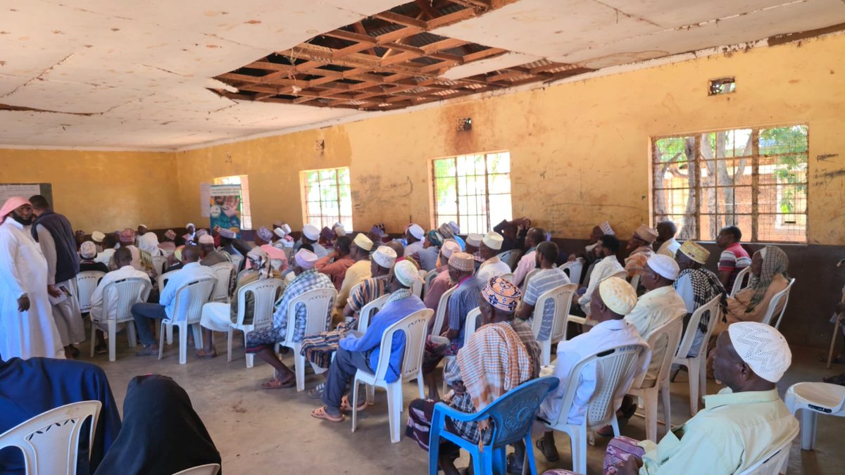 How do we build a healthier Isiolo? One conversation at a time. ✅ Our team was in Kinna Ward, Garbatulla Sub-County, this week, working with stakeholders on concrete steps to prevent and control substance abuse.

What does a #DrugFreeCommunity look like to you? Share your