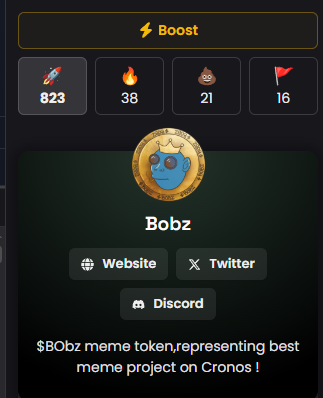 You're not Bobish yet!? 
#crofam #memecoin #FFTB