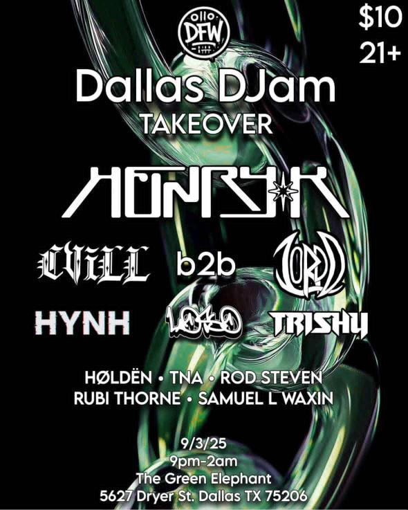 NEW SHOW ANNOUNCEMENT ‼️ 

Let's get started this month with a new show this Wednesday at the Green Elephant, I'll be playing at 10 pm along with talented djs.