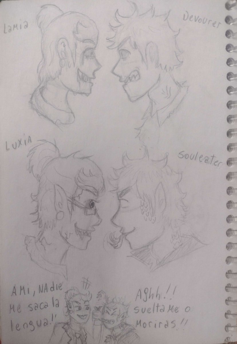 MoshimoshiMoy_X's tweet photo. More sketches 😬 When I have more time, I'll upload more worked drawings 🙏🏻 #mrtomatos #mslemons #fanart #tradicionalart https://t.co/vAlx2PmmSx