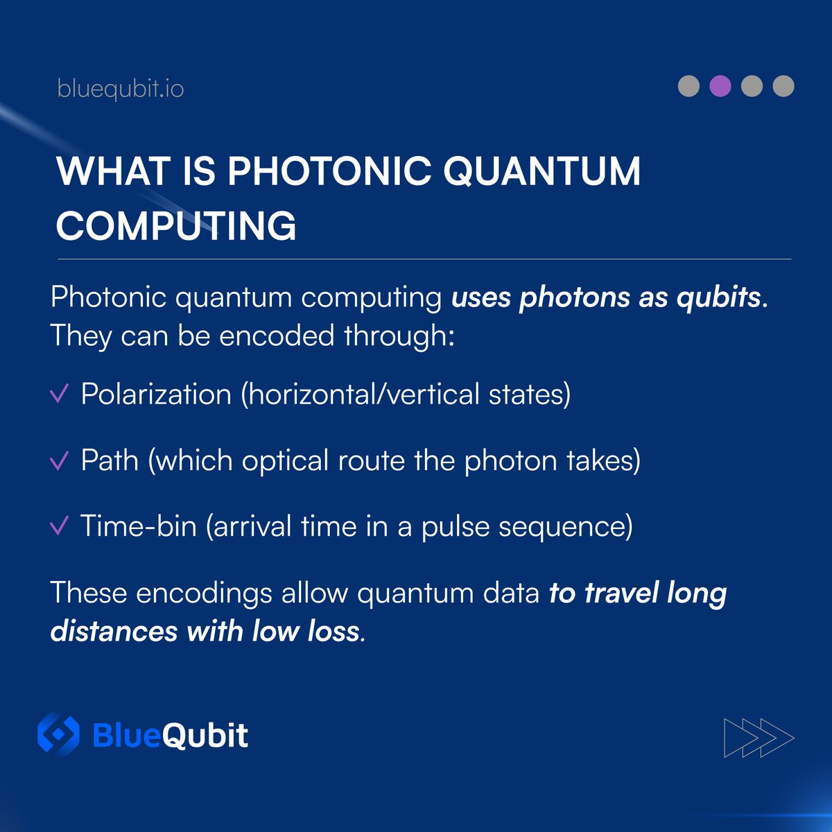 BlueQubitIO's tweet photo. 💡 Light-speed quantum logic is here.
Explore photonic quantum computing & its future 👉 https://t.co/oEKmurIcGM
#BlueQubit #QuantumComputing #Photonics #QuantumTechnology #QuantumResearch https://t.co/rBF0AWqMuN