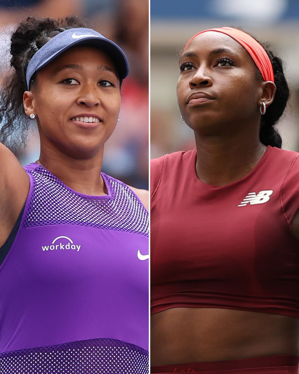 BleacherReport's tweet photo. NAOMI OSAKA TAKES DOWN COCO GAUFF 🔥

Osaka advances to the US Open quarterfinals 🎾 https://t.co/T17nruM5Dx