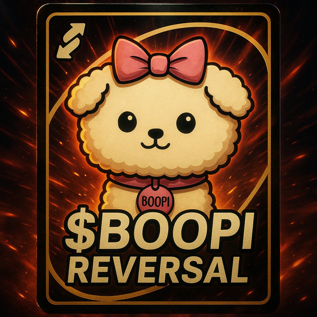 $BOOPI RESVERSAL ACTIVATED MFERS! 🐶📈
SEND $BOOPI HIGHER MFERS!! 🚀🚀🚀

#BOOPI $BOOPI