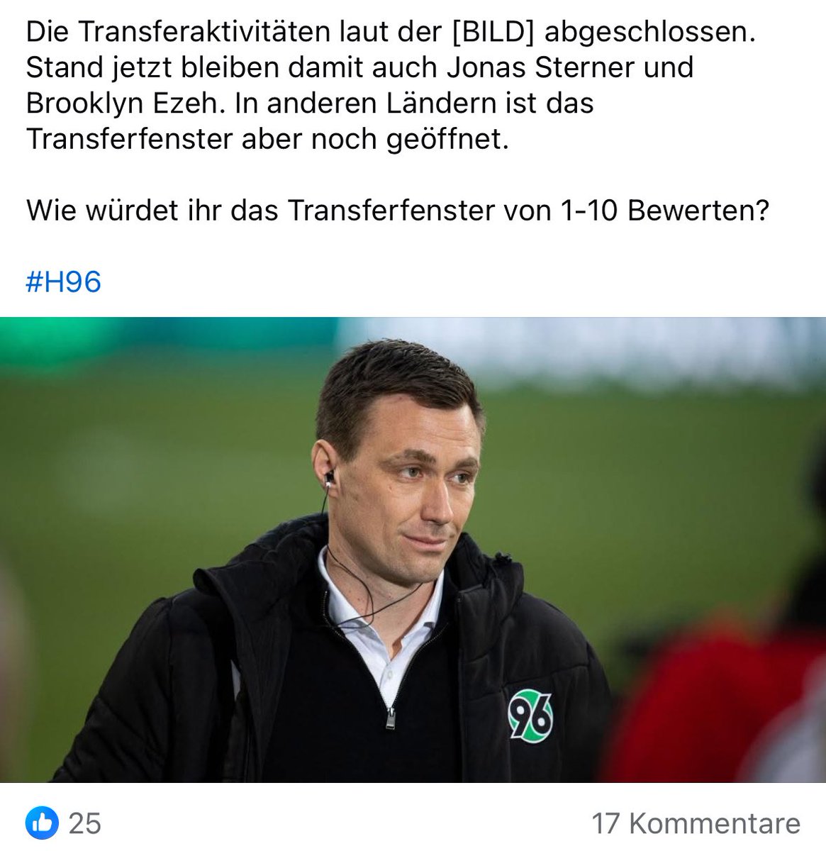 96impulse's tweet photo. Eine Bitte nochmal: Viele Informationen werden selber aus verschiedenen Medien zusammengetragen und hier veröffentlicht. Die Quellen werden selbstverständlich immer angegeben, damit diese auch nachvollziehbar sind. Allerdings ist es nicht so schön, die Posts auf dieser Plattform von diesem Account 1:1 auf anderen Plattformen wie z.B. Facebook zu sehen. Vielen Dank für euer Verständnis! #H96