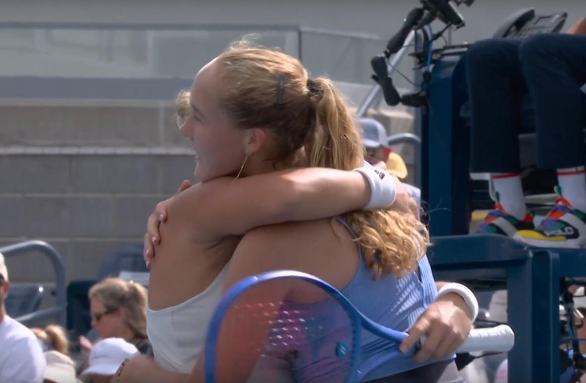 MiDi into US Open quarterfinals for the first time 👏

They've now reached at least the QF stage at 3 out of 4 Grand Slam tournaments!