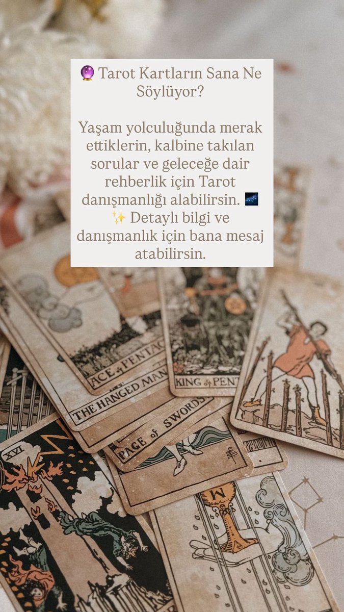 Tarot danışmanlığı ve detaylı bilgi için💌 instagram.com/freyatarotener…
