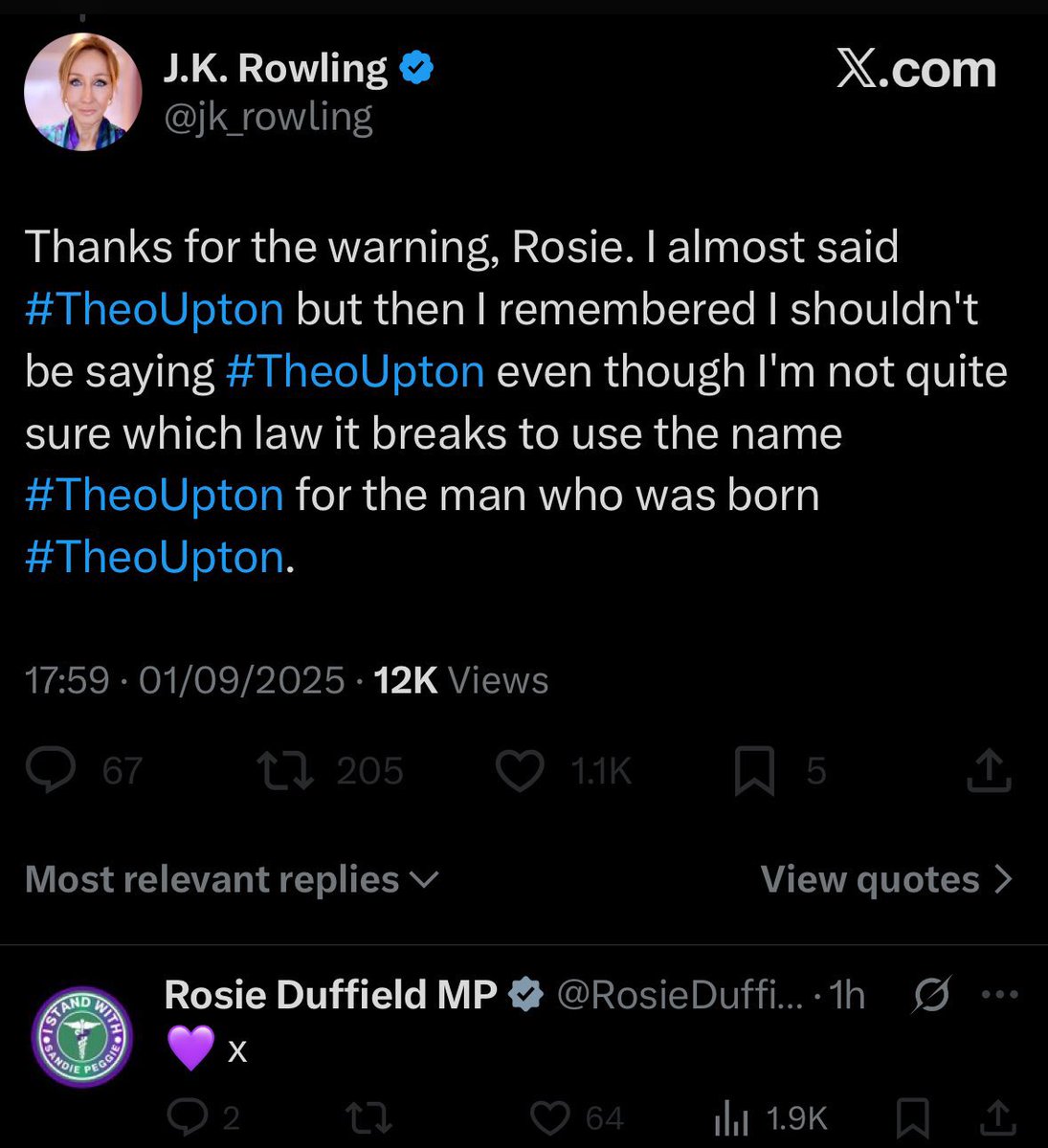JK Rowling being intentionally cruel about trans people is why gender critical ideology is unworthy of respect in society 

Fuck Rowling and her mould