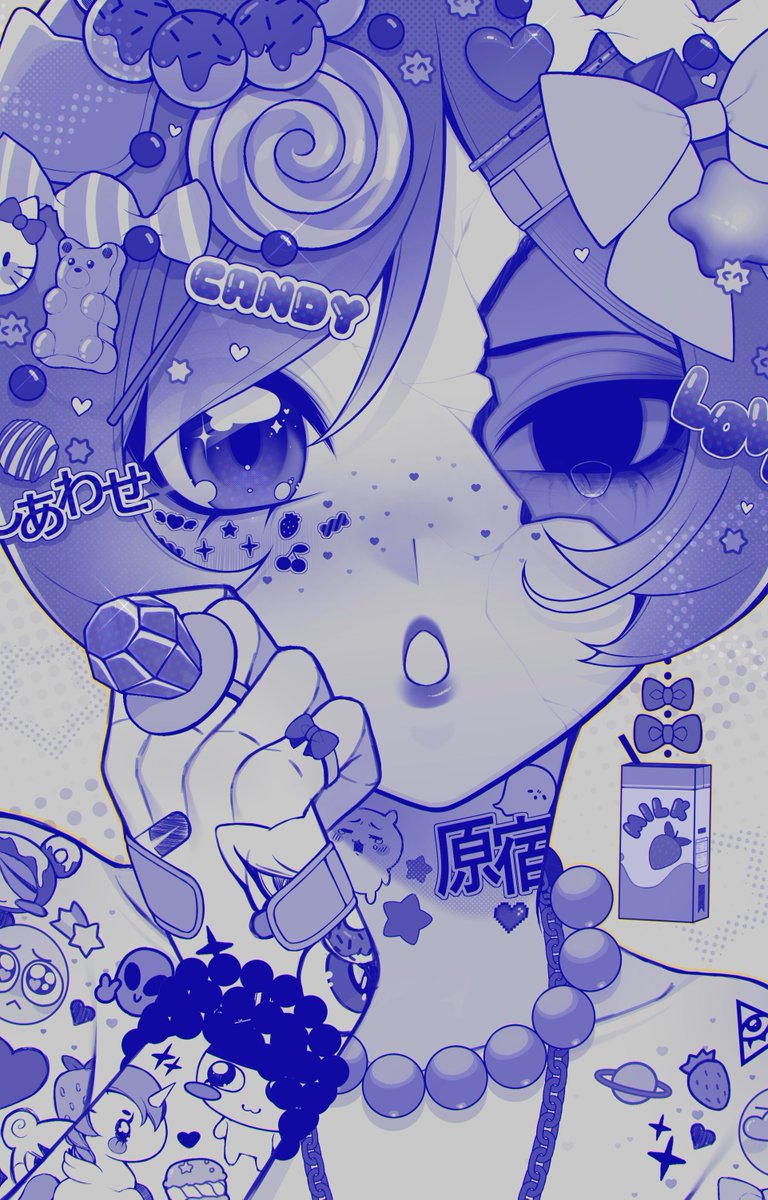 cyberpyunk's tweet image. NO (ME)ANING wip