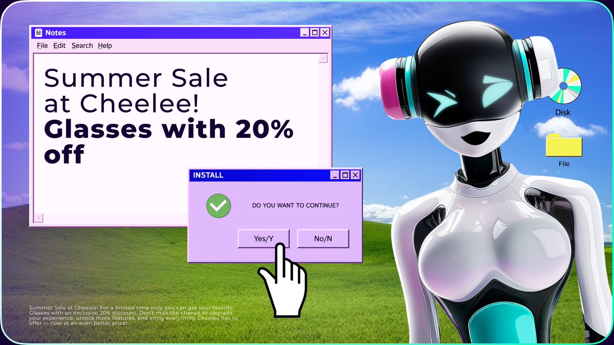Cheelee_Tweet's tweet image. NEW EPISODE CHEELEE NEWS 

😎 Hey, Cheelleer!

The new Cheelee News episode is already live🔥: youtu.be/vGRpex9K8bM
Are you ready for some surprising insights?

💜 Cheelee Summer Sale — 20% off new glasses!
🧠 Nvidia’s new chip — which companies are already testing it?
🦾 AI…