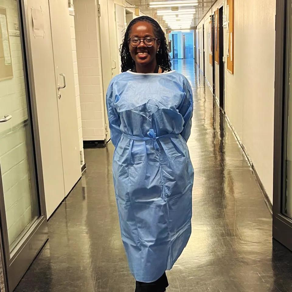 RobinahMusoke's tweet photo. Moving from wards to full-time academia has been a whirlwind, but health research is where I’ve always seen impact at a population level. Now, I’m focused on understanding the long-term fate of TB survivors. #TB #GlobalHealth https://t.co/m6zFAtp0e9