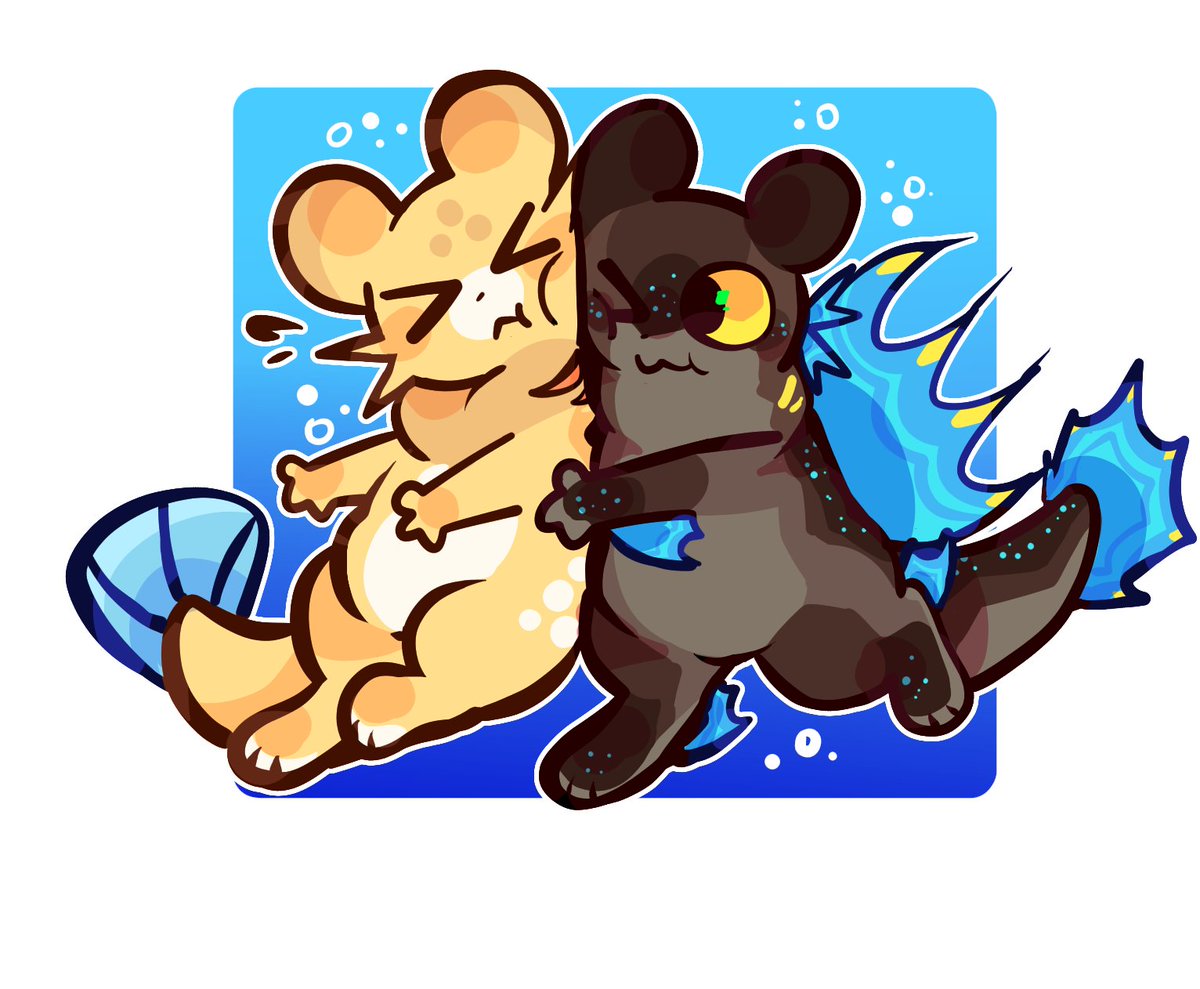 im obsessed with my own ocs DFSFG my cutes