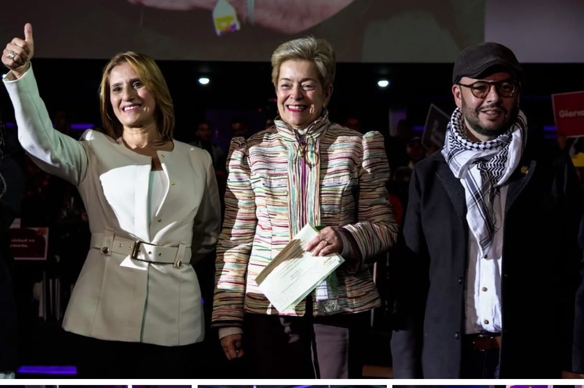 El 26 de octubre, <a href="/MariaEugeniaLo/">Maria Eugenia Londoño- Fiscal FECODE</a> consulta pacto histórico, apoyamos  a los y las defensoras (res) del magisterio de Colombia. <a href="/GloriaRamirezRi/">Gloria Inés Ramírez Ríos</a>, Una maestra presidenta. Gloria Inés Ramírez,  María Eugenia Londoño al senado. <a href="/BecerraGabo/">Gabriel Becerra - 4️⃣3️⃣ Pacto Cámara Bogotá 🏛️</a>, Gabriel Becerra a la cámara