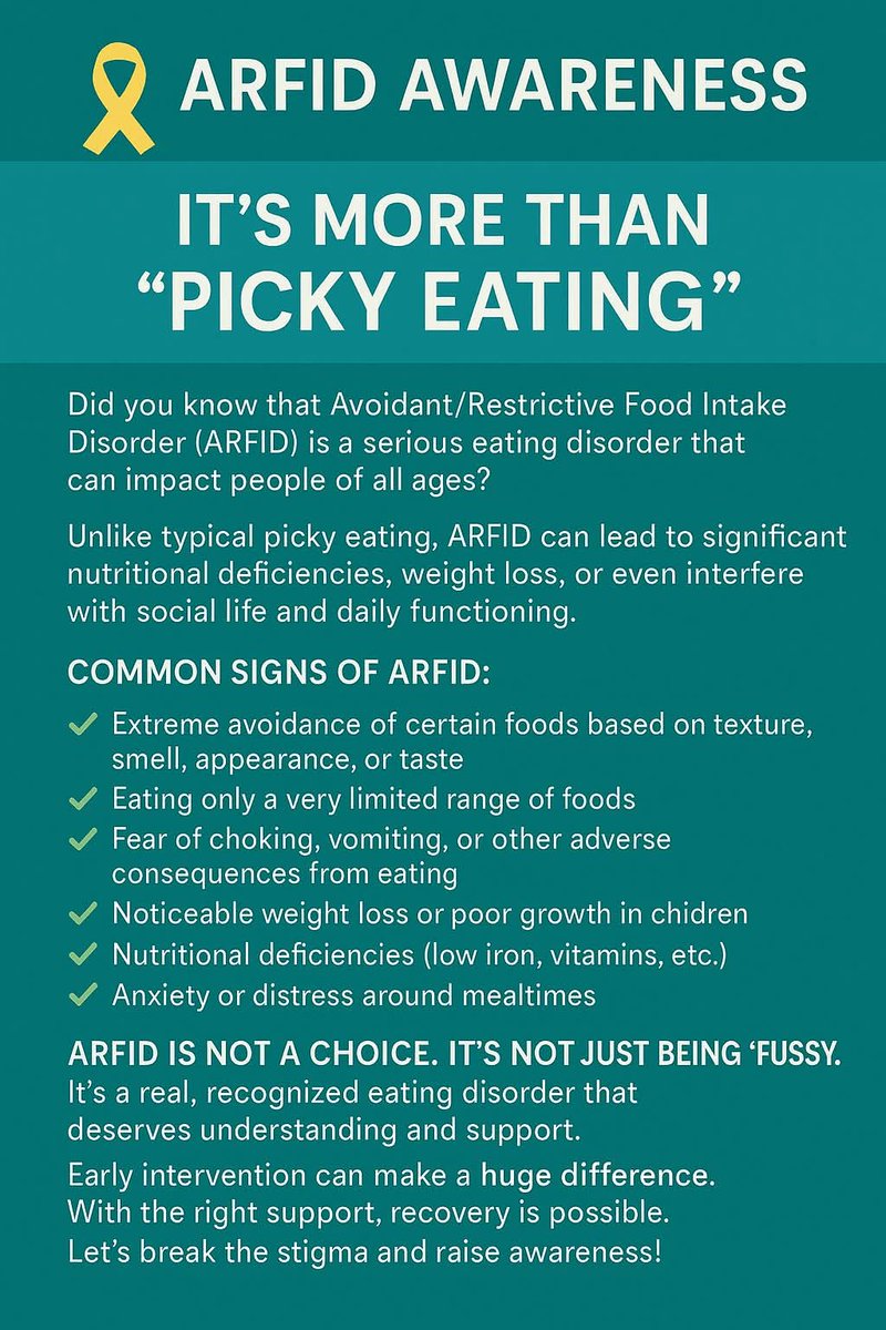 zubiedoo's tweet image. #ARFID 
#ARFIDAWARENESS 
#EATINGSISORDERS