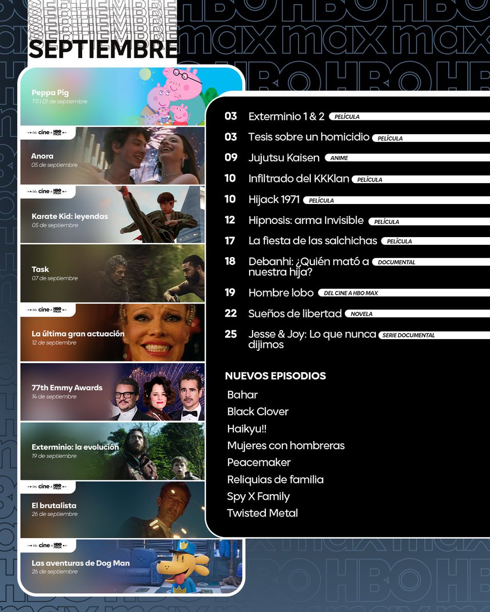 HBO Max Latinoamérica tweet media