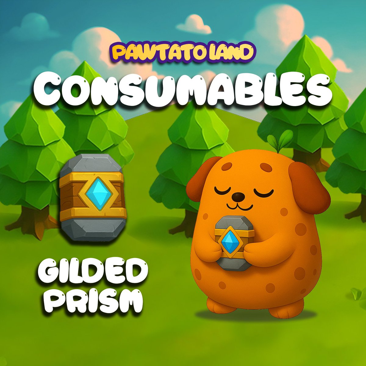 Fosky68's tweet image. Tenemos nuevas preguntas en @PawtatoFinance 🍟

🌀Por otro lado, han llegado los #Consumables, una nueva categoría de objetos en #PawtatoLand. Se pueden fabricar e intercambiar, pero se queman al usarlos.  

🌀Los consumibles otorgan efectos inmediatos o beneficios temporales. Un