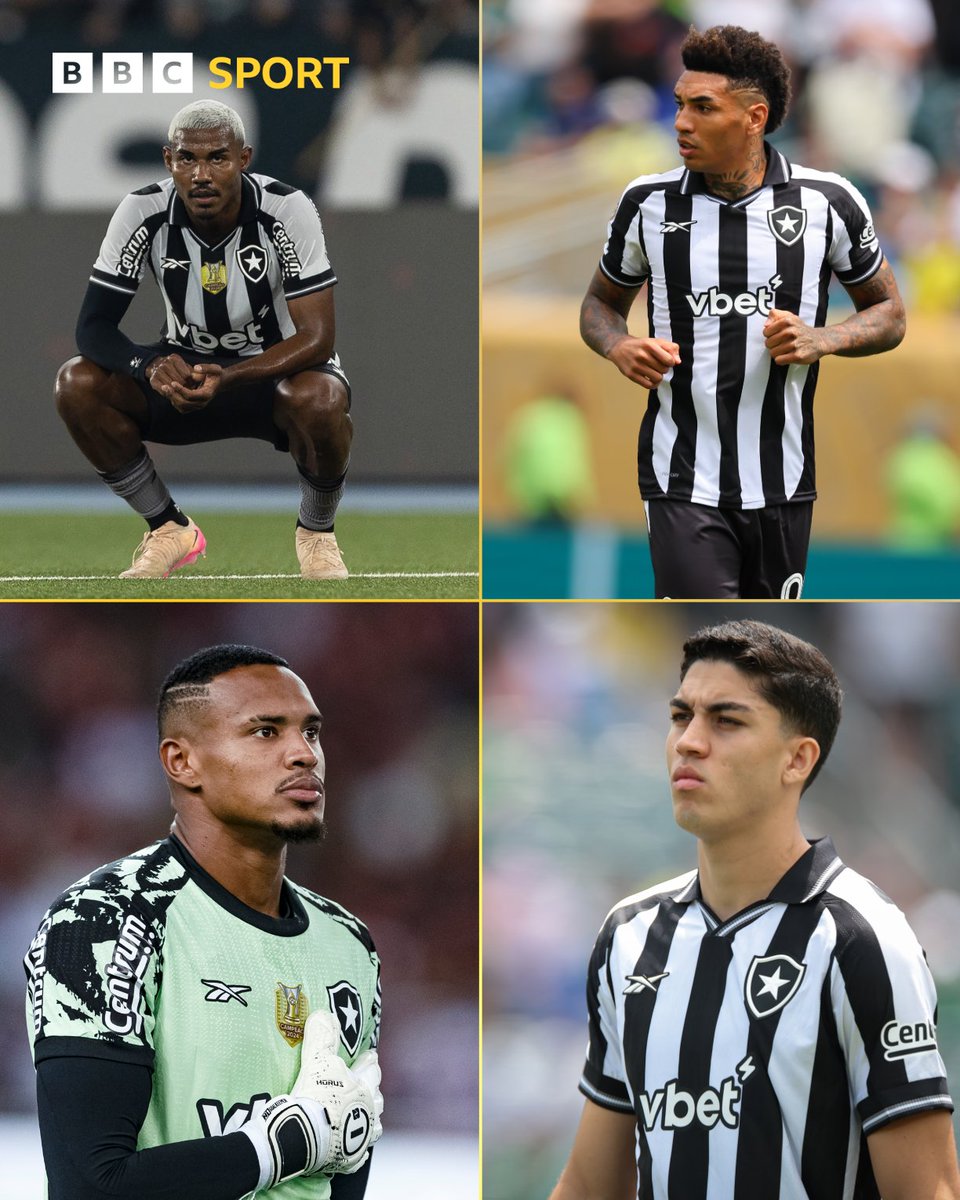 Nottingham Forest have signed FOUR players from the SAME club this summer 😮

Cuiabano, Igor Jesus, John Victor and Jair Cunha all joined from Brazilian side Botafogo 🇧🇷