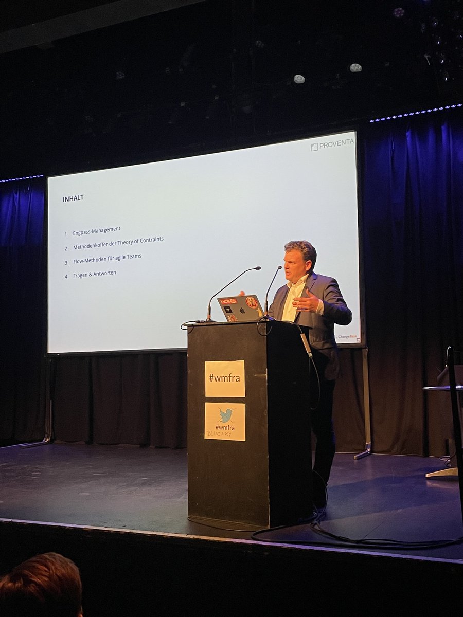 Engpassmanagement mit Dr. Dietmar Wiedemann und wie agile Methoden helfen können trotz Engpass richtig was nach vorne zu bringen!
#wmfra