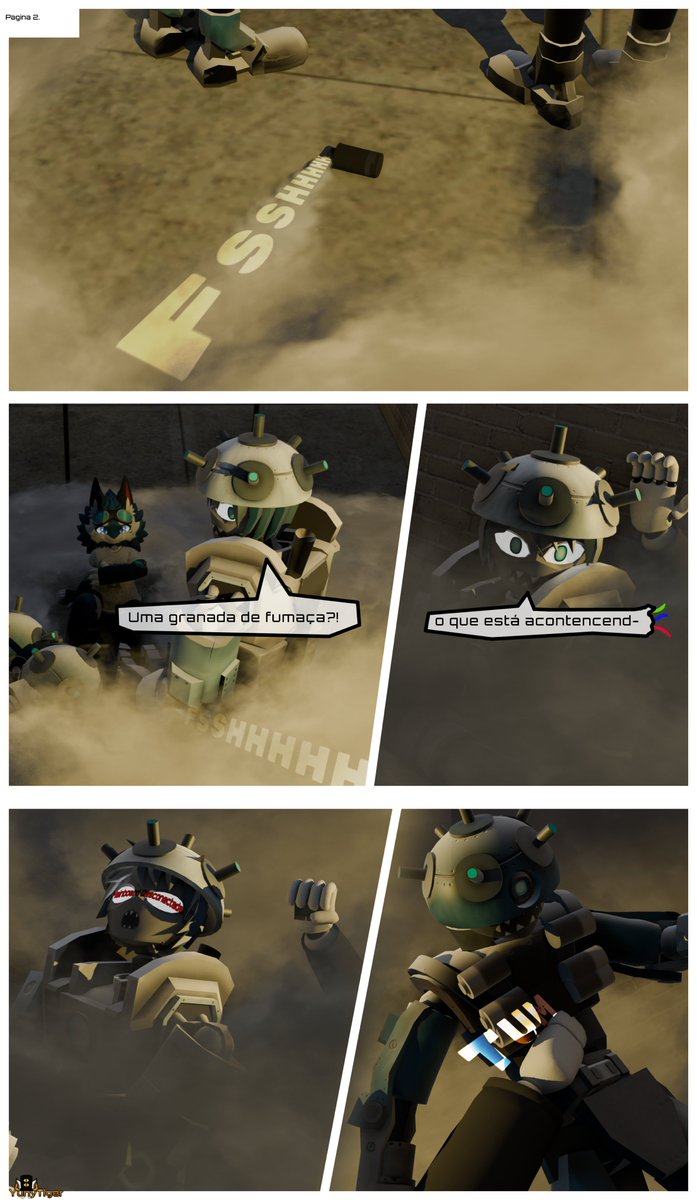 Cold Machina - Pagina 1 &amp; 2

(Iniciando uma serie em quadrinhos)

👀+👍+🔄=➕
#Comic #Animatronic #Blender