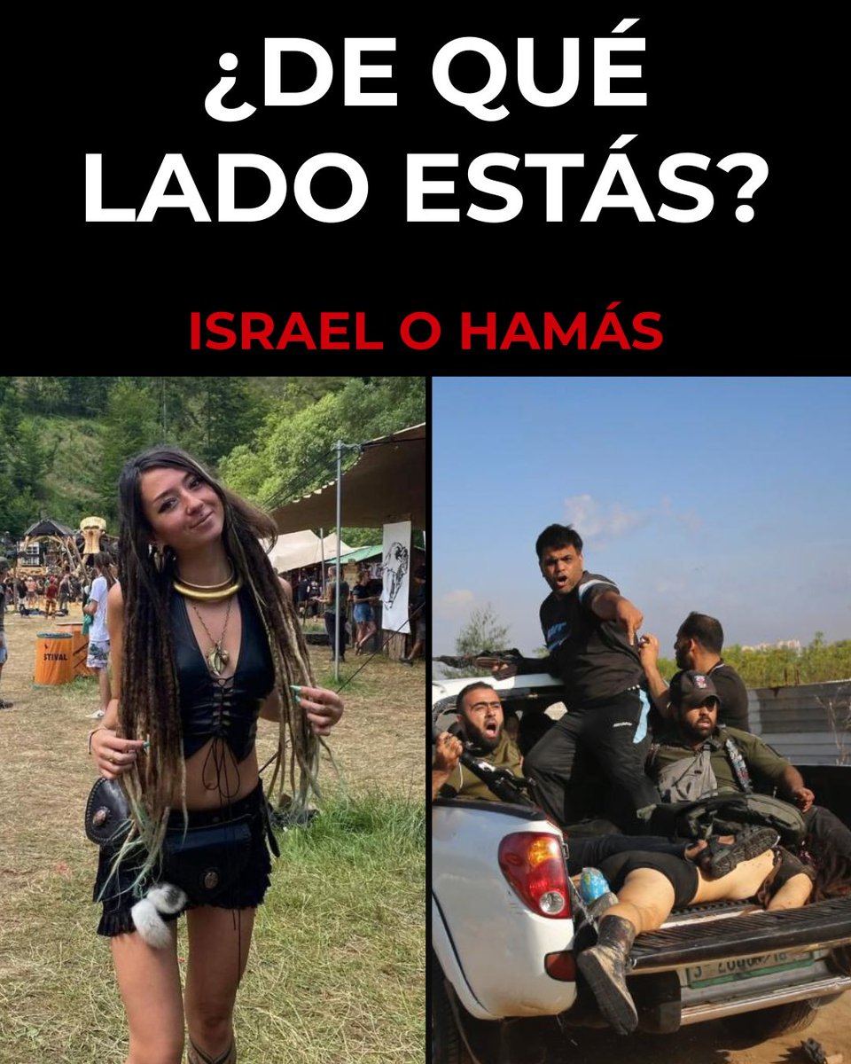 En el Festival Nova del 7 de octubre de 2023, miles de personas se reunieron para bailar y celebrar la vida.

La organización terrorista palestina Hamás convirtió la alegría en horror: asesinó, violó y secuestró a jóvenes cuyo único “delito” era bailar al aire libre. Y luego