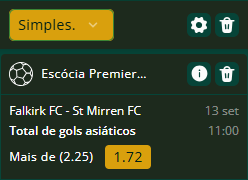 thepicks_br's tweet photo. Aposta Pré-Live Over Gols ⤵️
🏴 Escócia-Premiership
🕙13/09 - 11:00
⚽️Falkirk 🆚 St Mirren
🎯 MAIS (OVER) de 2.25 Gols Asiáticos
📊1.72
📚Aposta feita ➡️https://t.co/WzXlI6vuSr
#BettingTips #Aposta #ValueOdds #Odds #Futebol https://t.co/1HVyQln8zb