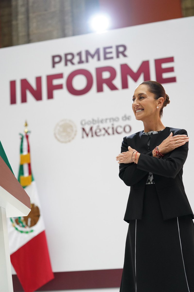 OHarfuch's tweet photo. A 11 meses de gobierno, reconocemos el liderazgo de la Presidenta @Claudiashein en la consolidación de la Estrategia Nacional de Seguridad. Gracias a la atención a las causas, la coordinación con los estados, el fortalecimiento de la @GN_MEXICO_ y el impulso a la inteligencia e investigación, los homicidios han disminuido 25% y los delitos de alto impacto en 20%.
También lanzamos la Estrategia Nacional contra la Extorsión para combatir este delito y atender con eficacia las denuncias ciudadanas.