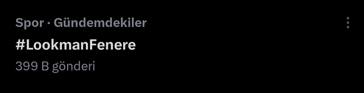 Bu gece 500 bin olsun #LookmanFenere