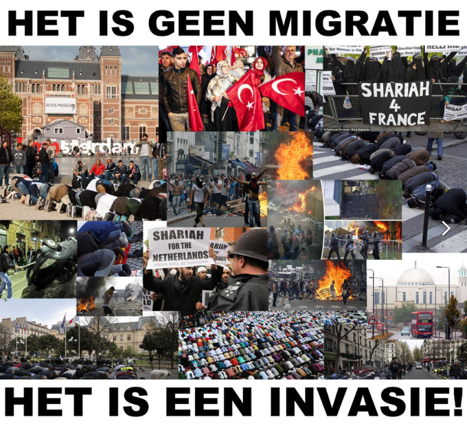 ALLEEN #Wilders #PVV KAN EN WIL DE INVASIE IN NL STOPPEN.

#StemPVV