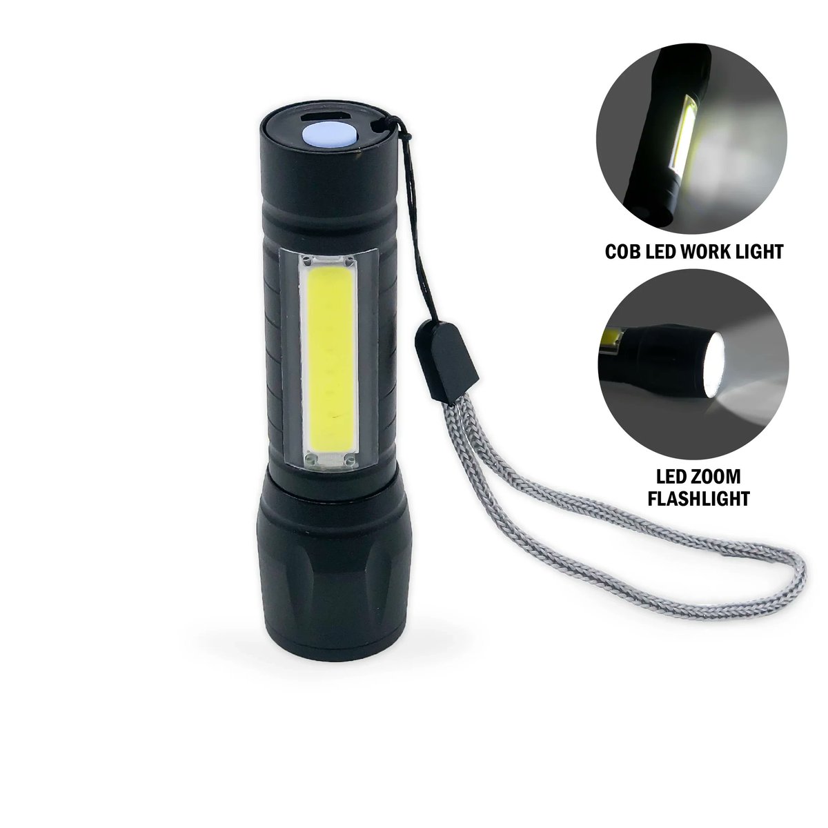 SDSLLC_USA's tweet image. The Micro Stinger Rechargeable LED Flashlight &amp;amp; COB Work Light is here to brighten your day! With up to 110 lumens of brightness and a rechargeable battery, you&apos;re covered in any situation! Only $12.37. Buy now: wix.to/cLI2A8k #WorkLight #LEDFlashlight