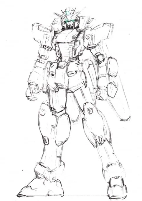 おはようございます 4年前の F91イラストです #ガンダムF91 #イラスト
