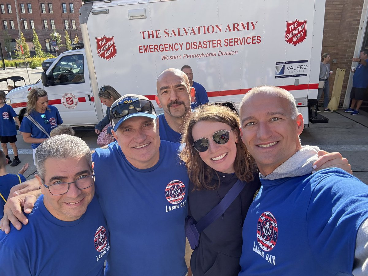 PGHController's tweet image. Happy Labor Day! Great to march today with @PghFireFighters and see all the union members who built this city and keep it running every day. Thanks to all the first responders and city employees who worked today to keep us all safe!